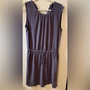 LOFT casual dress // Medium // Gray 🌚